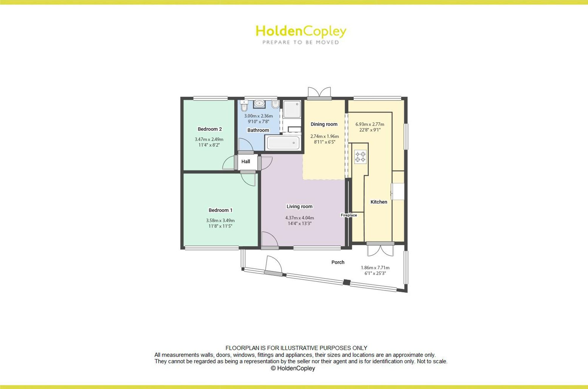 7 Bonser Close, Nottingham floorplan