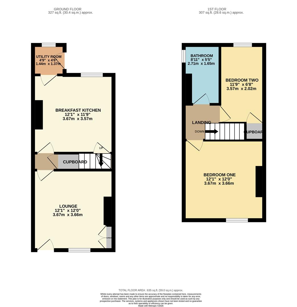 9, King Street, Newark floorplan