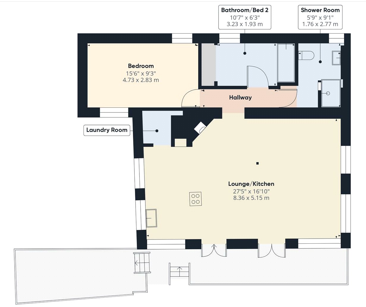 Beggars Roost,, Hawkbatch, Worcestershire floorplan