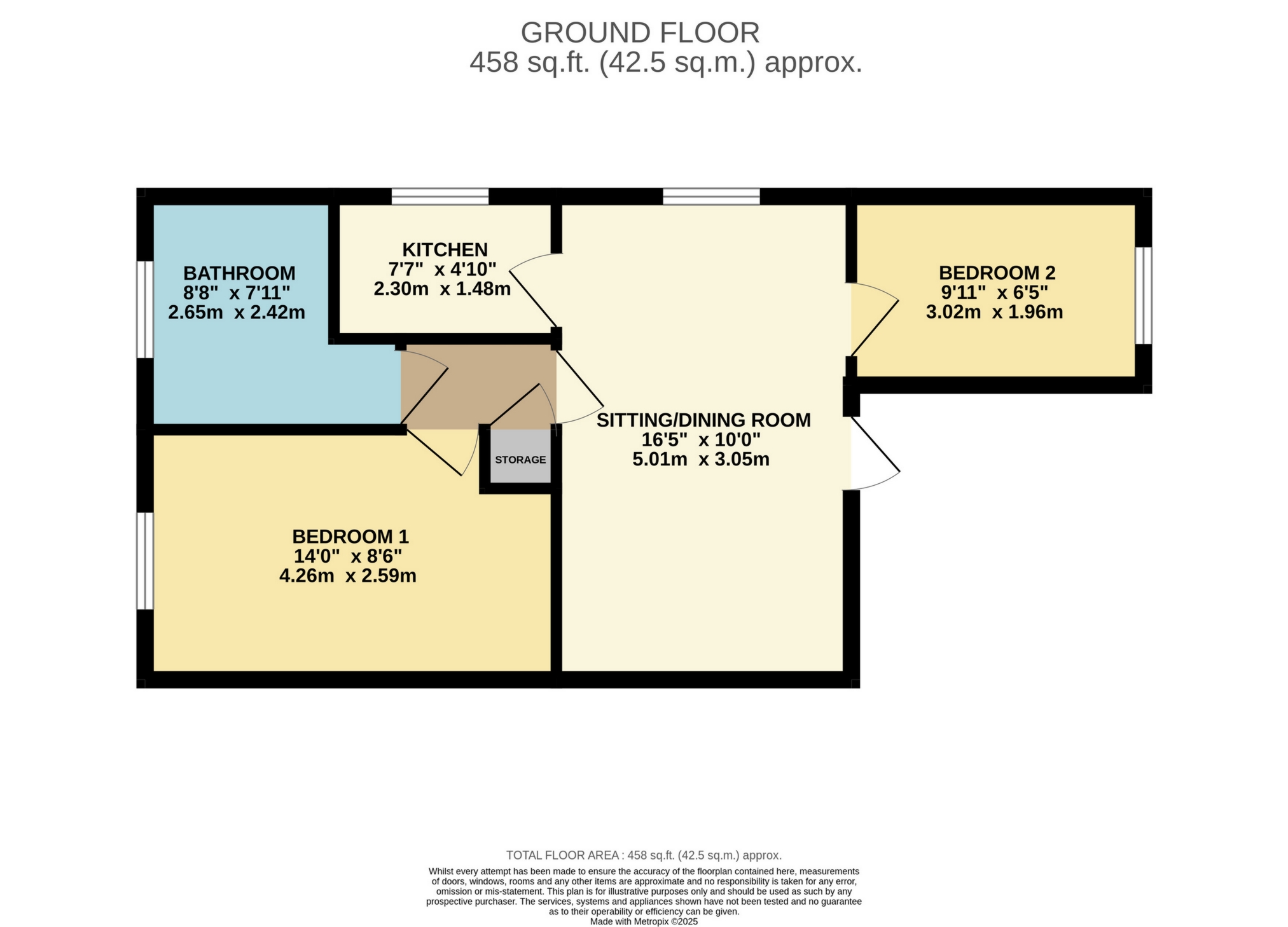 64, Legion Road, Somerset floorplan