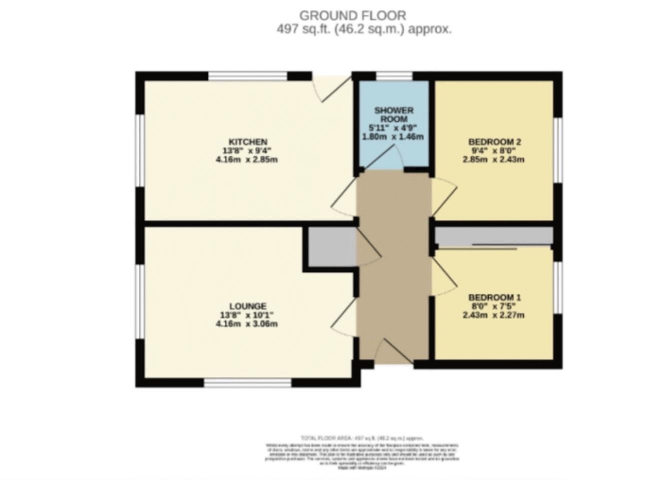 14, Kingsmead Park, Swinhope floorplan