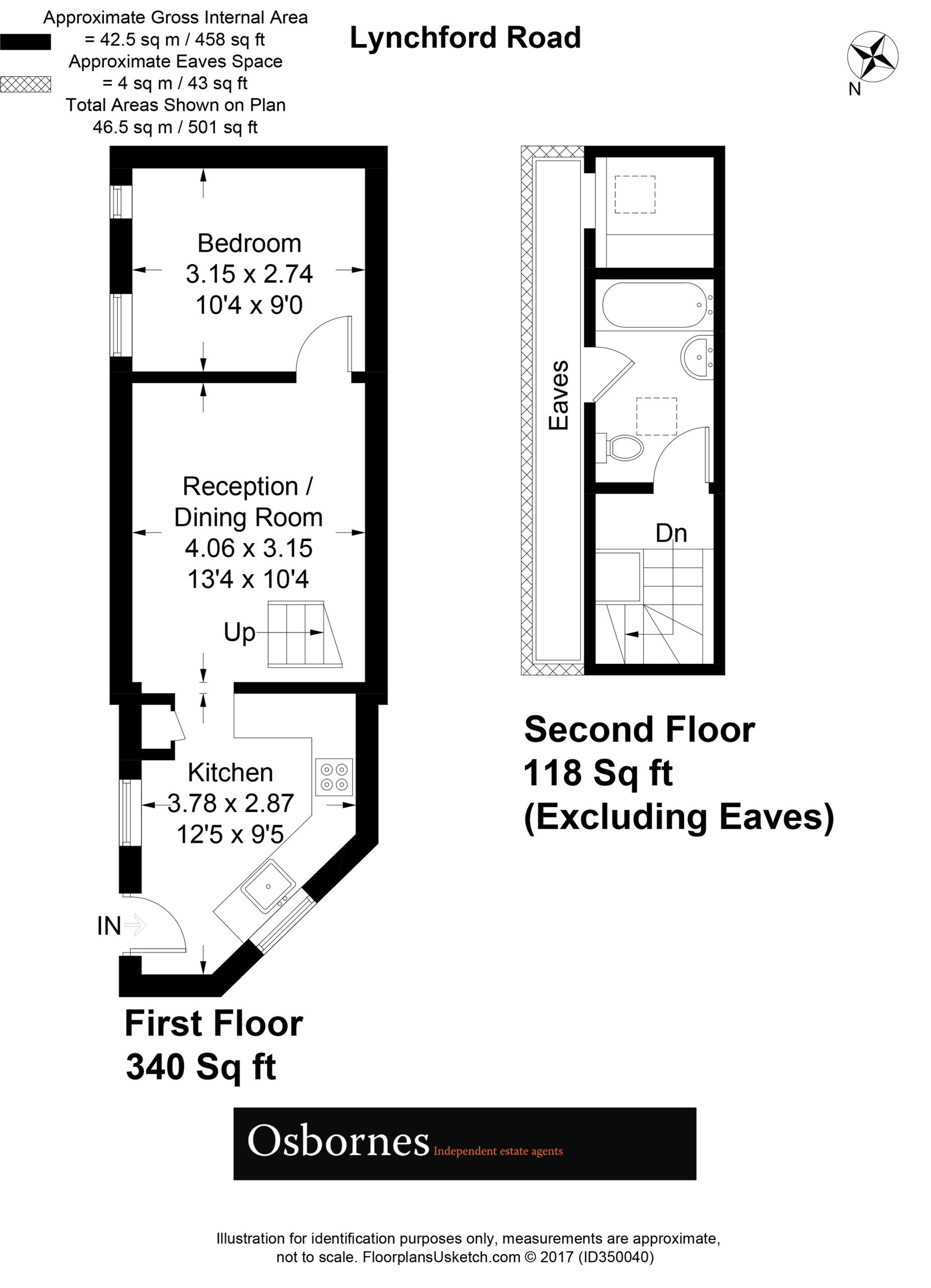 1 Bedrooms Maisonette to rent in Lynchford Road, Farnborough GU14