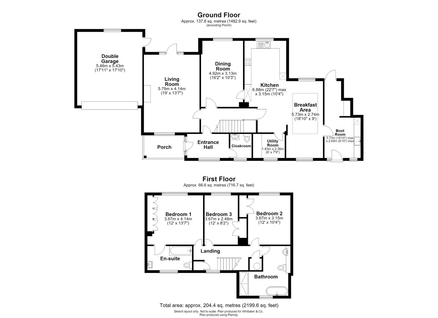 4, Long Buftlers, Harpenden floorplan