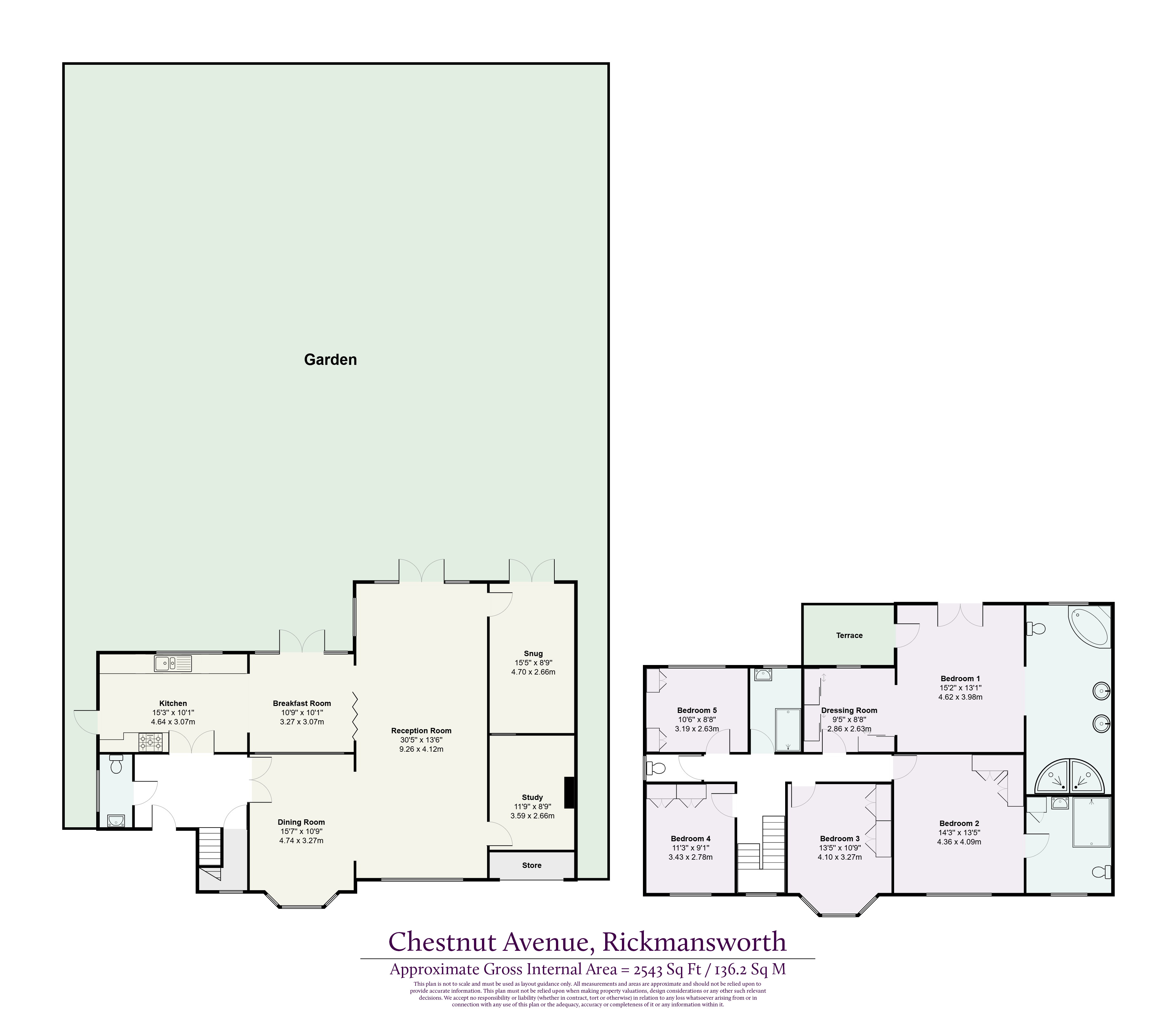 39, Chestnut Avenue, Hertfordshire floorplan