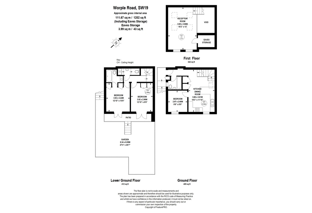 46, Worple Road, London floorplan