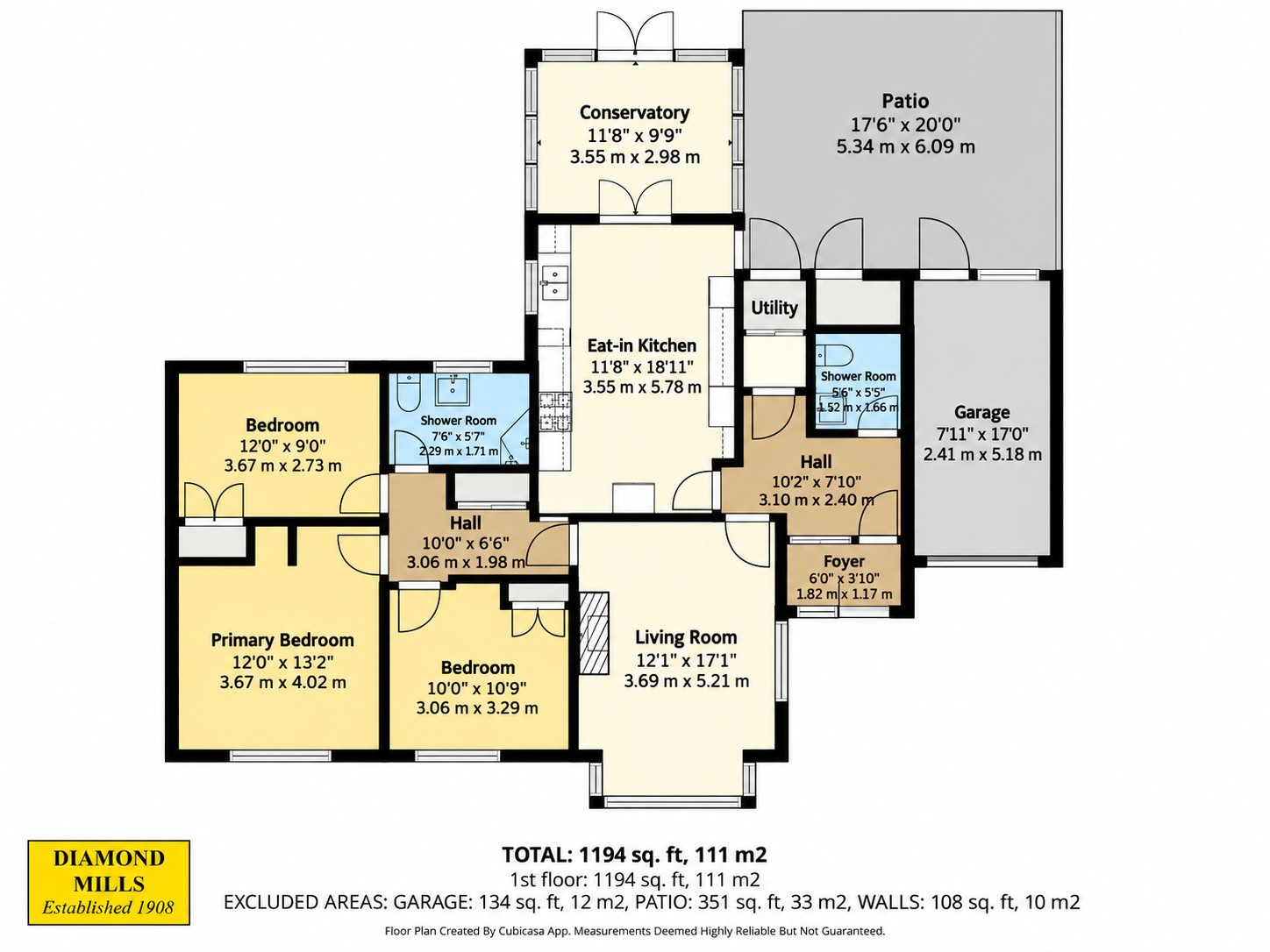 119, Colneis Road, Felixstowe floorplan