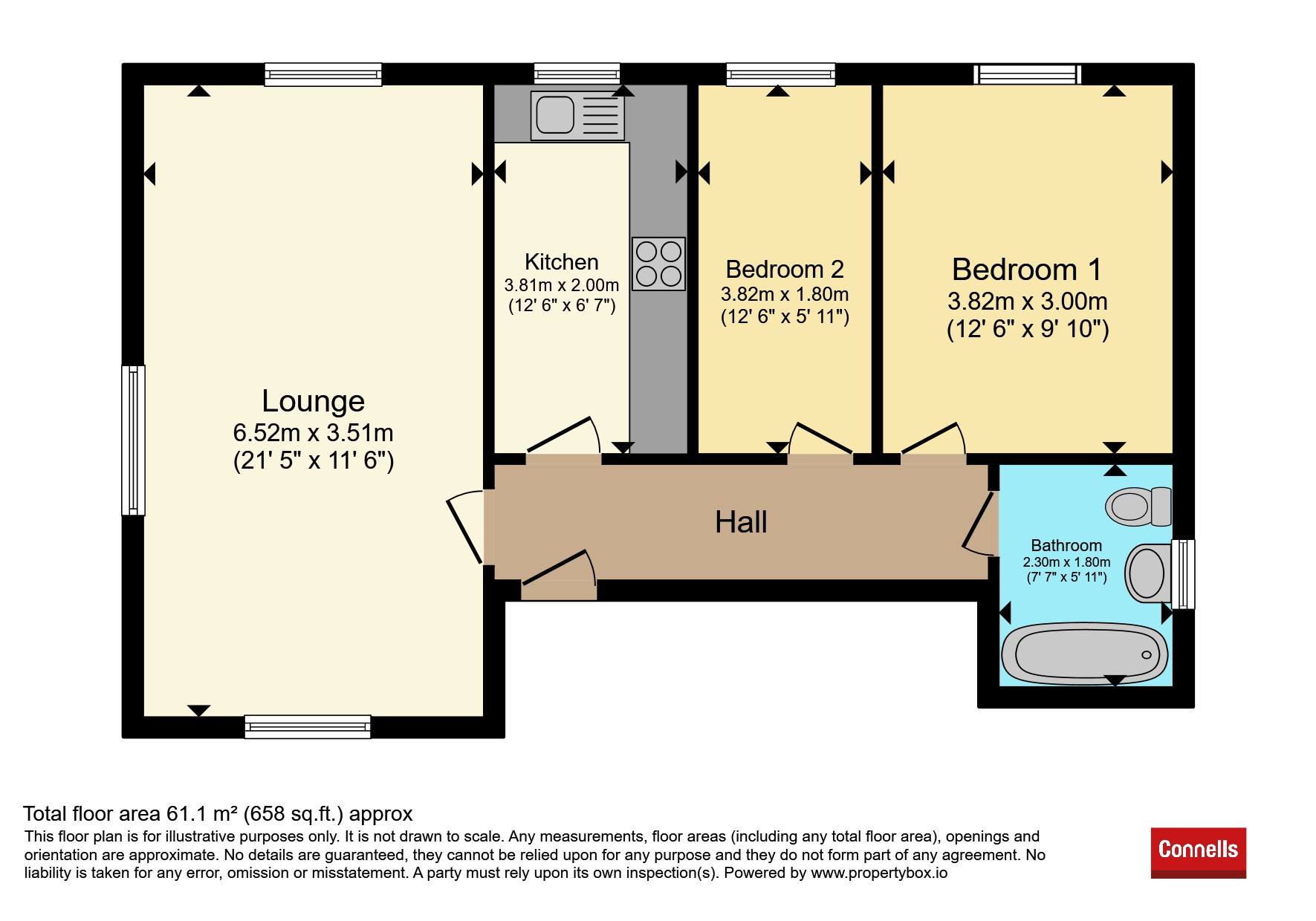 15, Jeffreys Court, Jeffreys Road, BRAINTREE floorplan