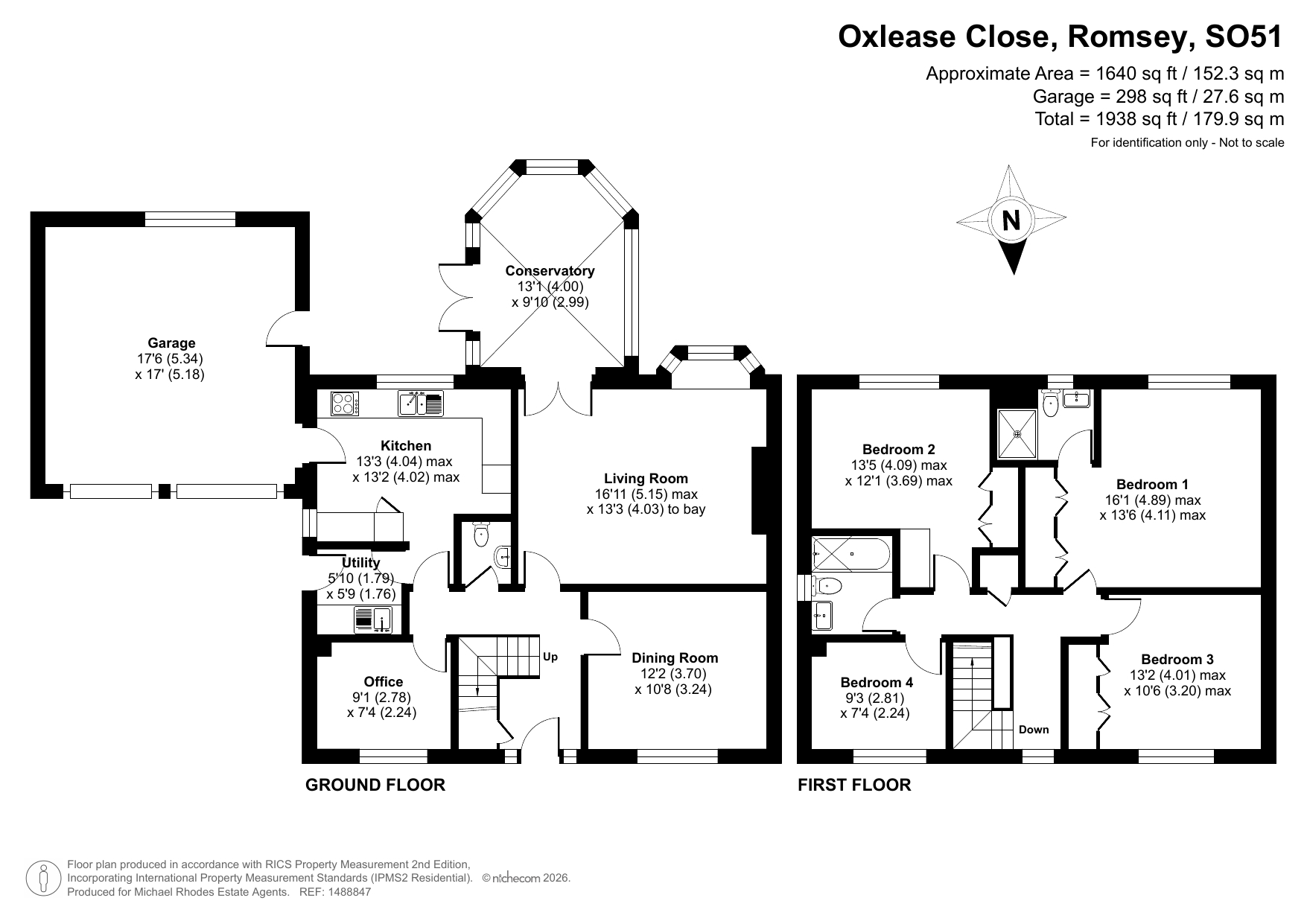 14, Oxlease Close, Hampshire floorplan