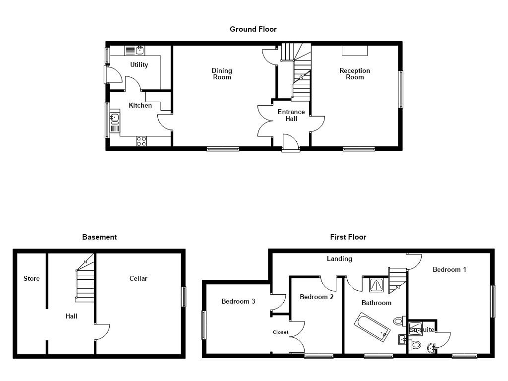 Stanley Street, Colne floorplan