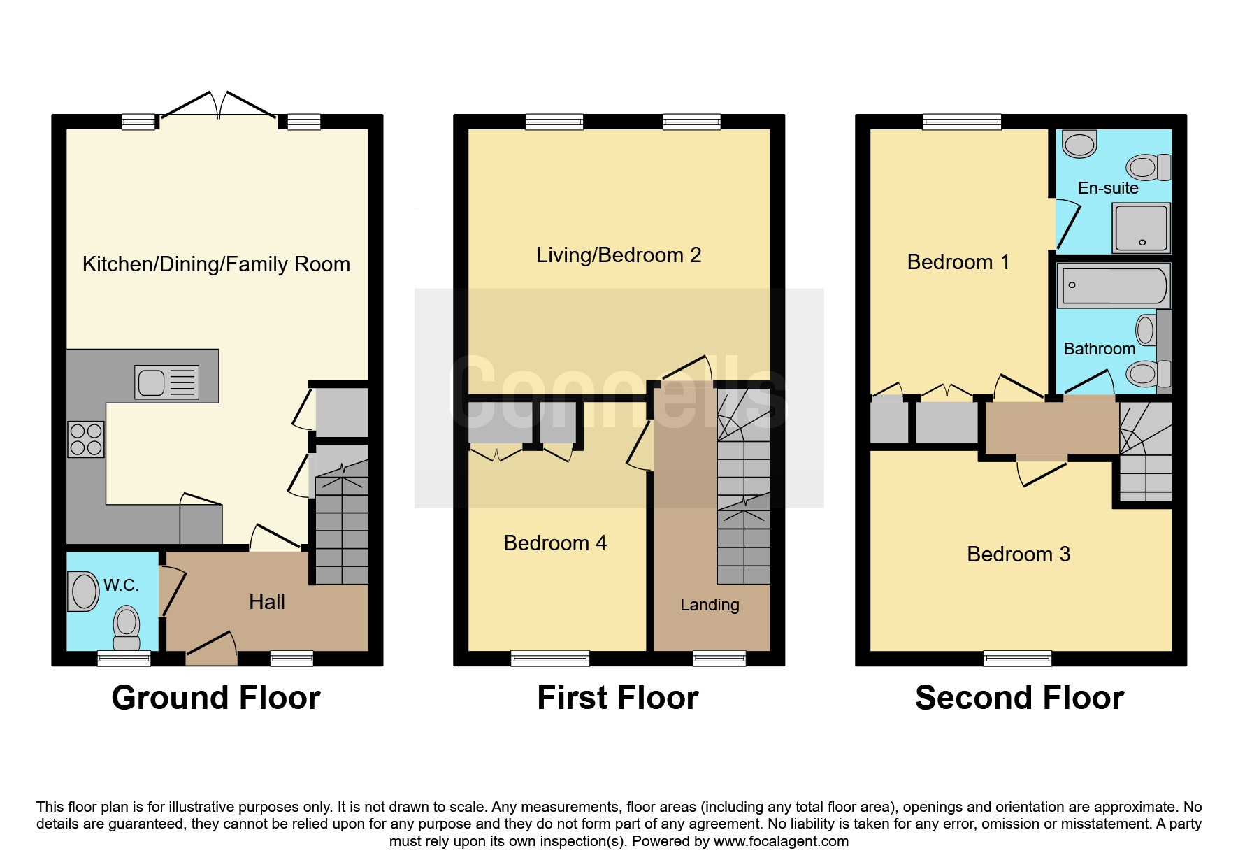 5, Housman Way, Kidderminster floorplan