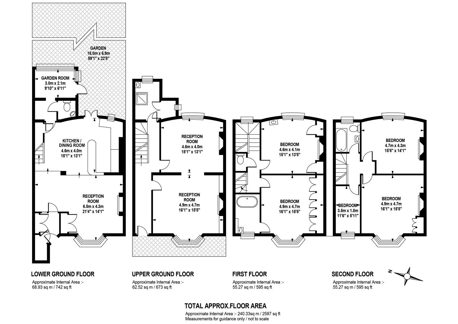 17, Lyndhurst Way, London floorplan