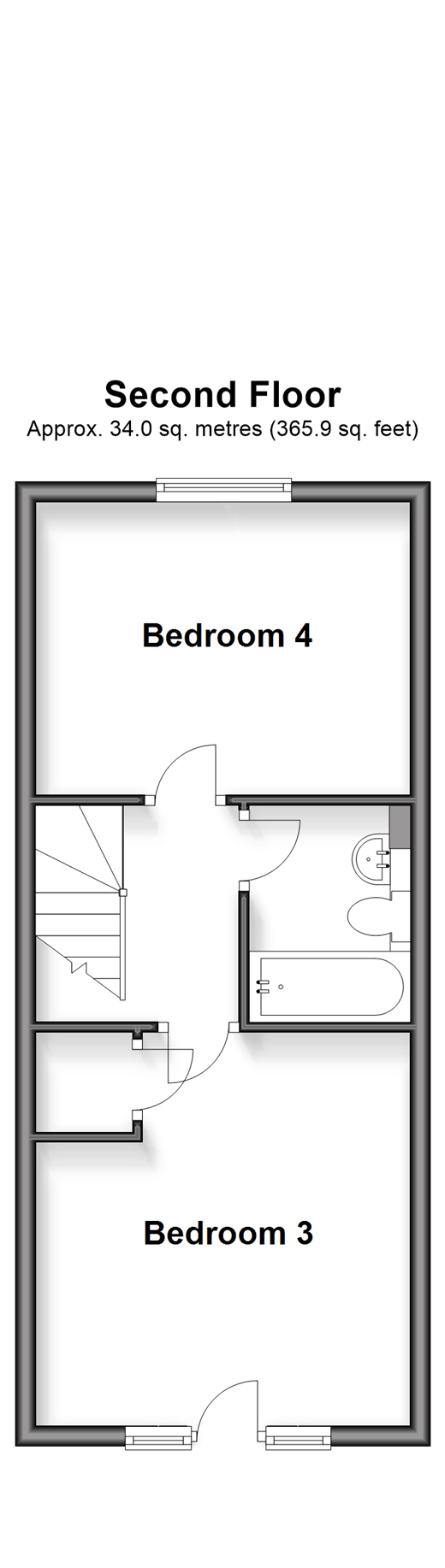 Alisander Close, Snodland floorplan