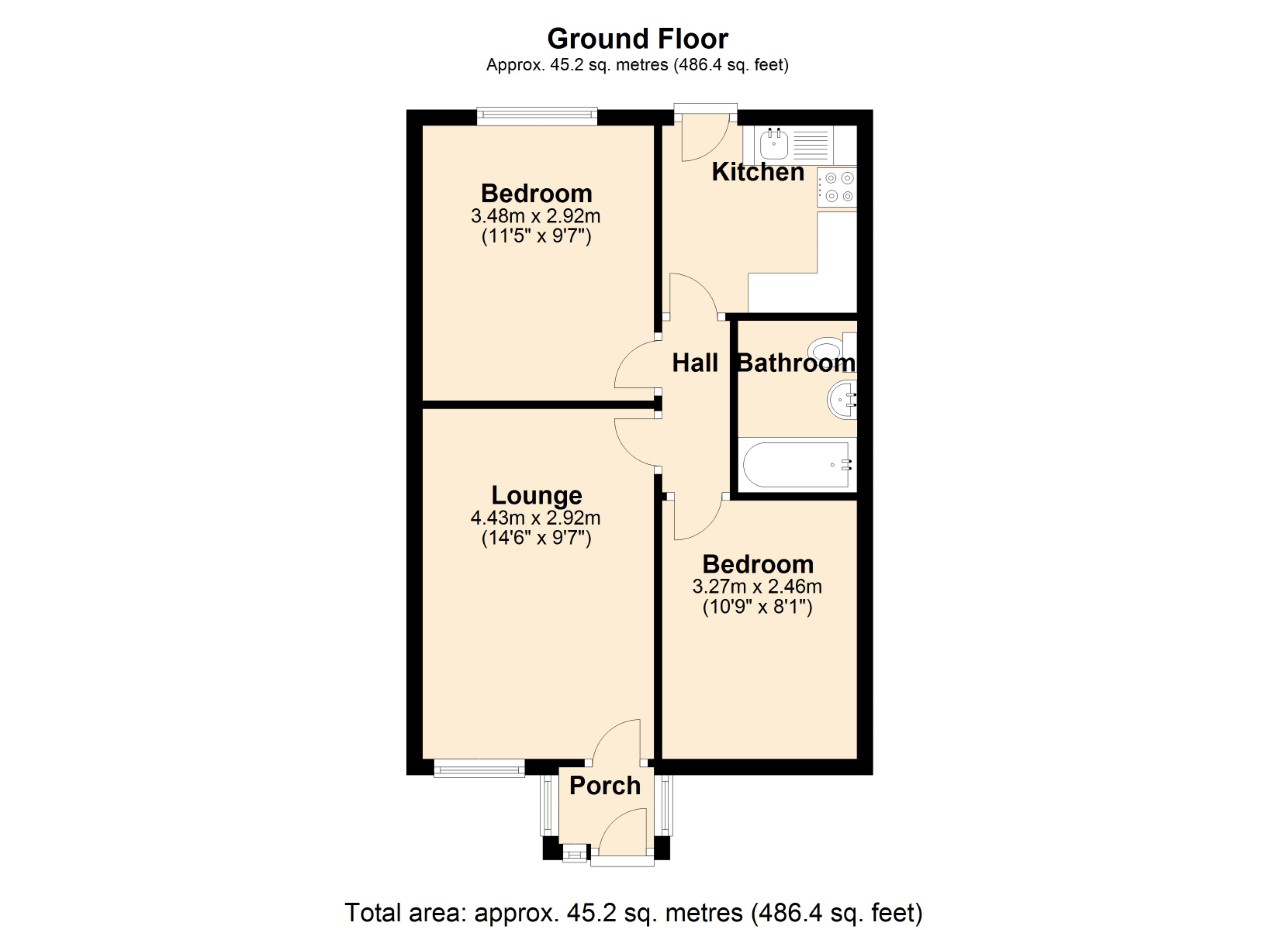 Newcross Park, Kingsteignton, Newton Abbot TQ12, 2 bedroom bungalow for