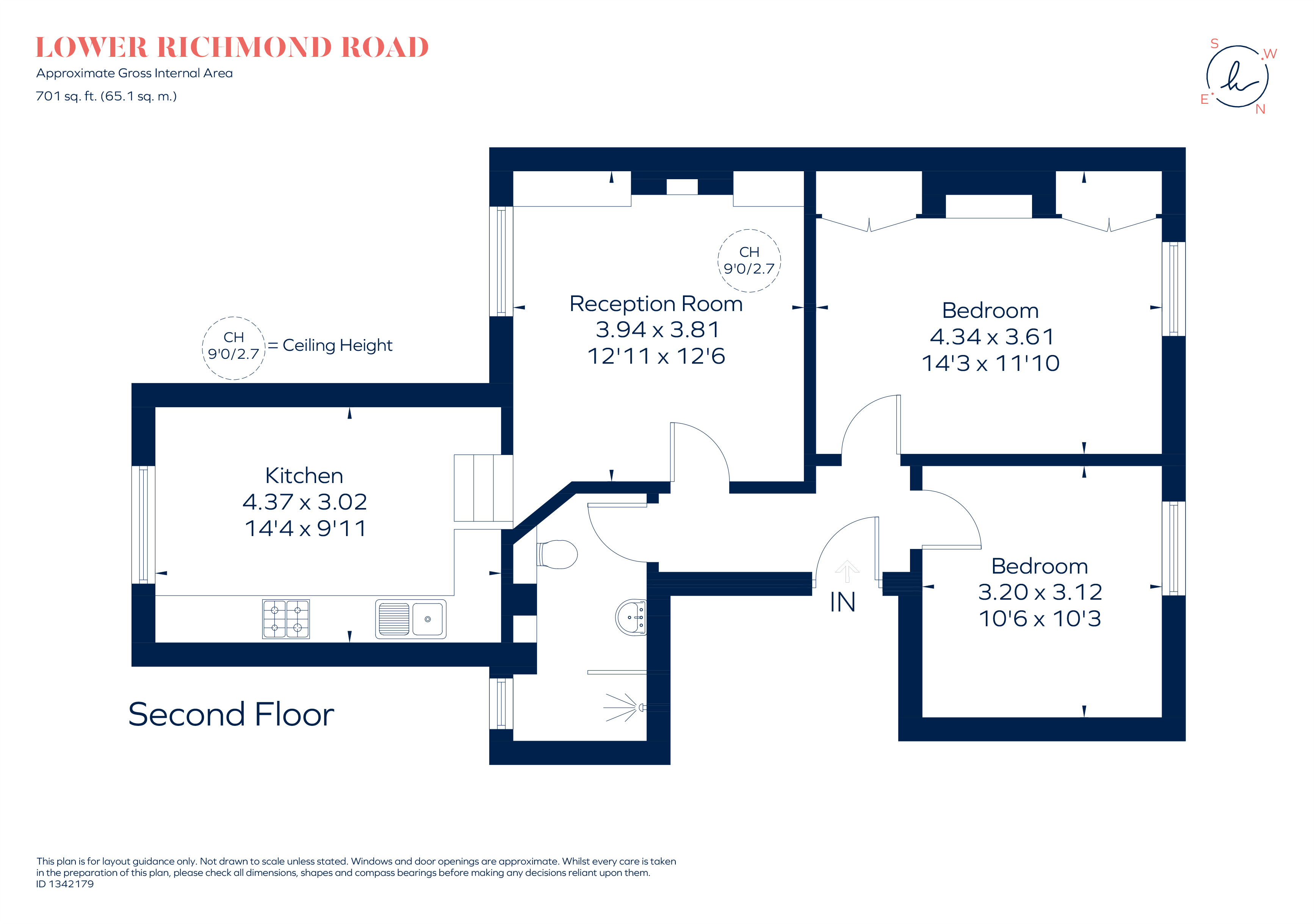 Lower Richmond Road, London floorplan