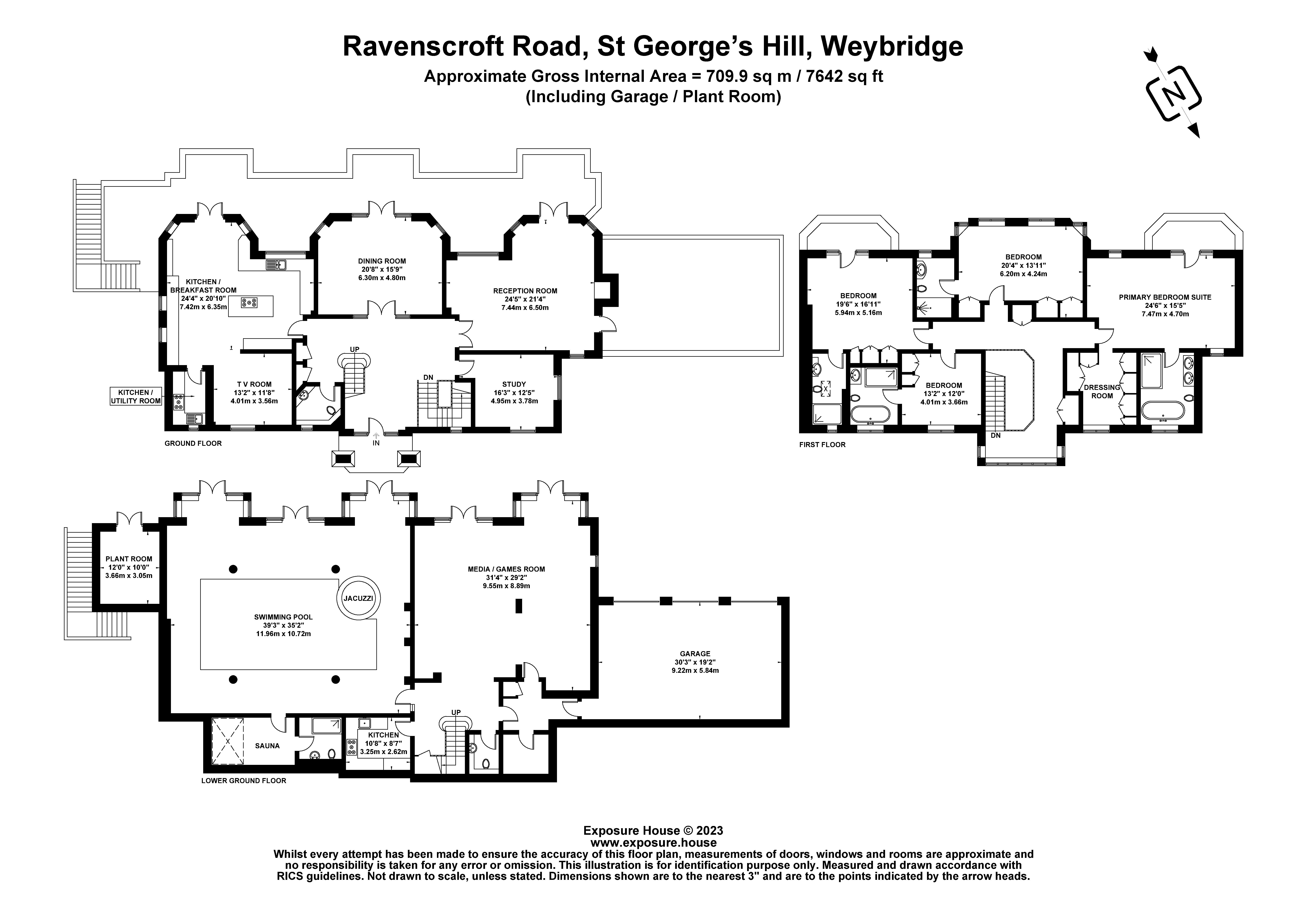 Lavaniya,, Ravenscroft Road, Surrey floorplan