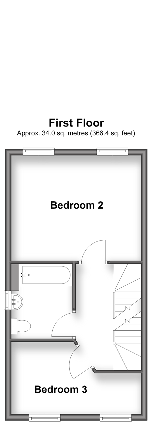 Poppy Mead, Ashford floorplan