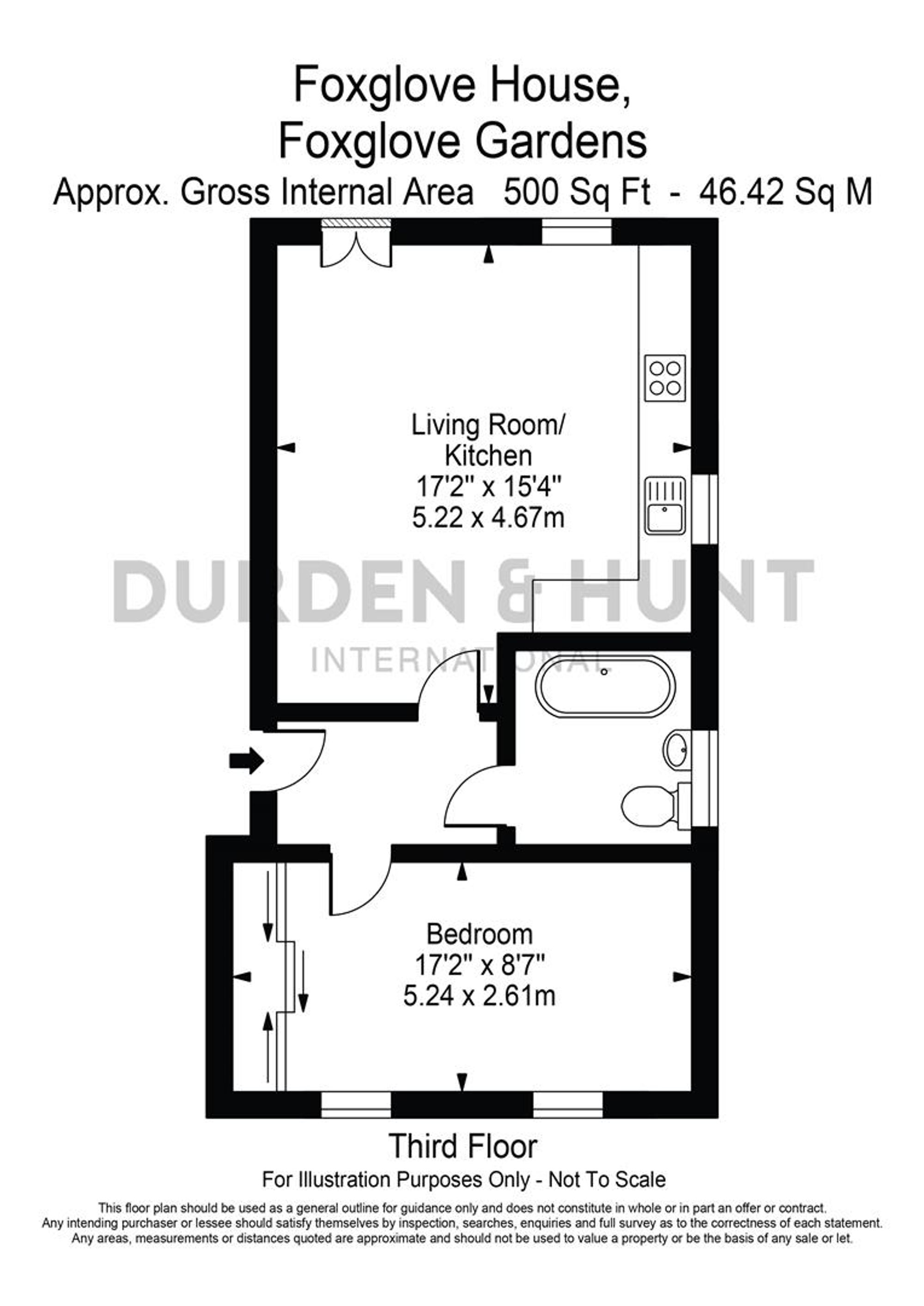 7 Foxglove House, Chigwell floorplan