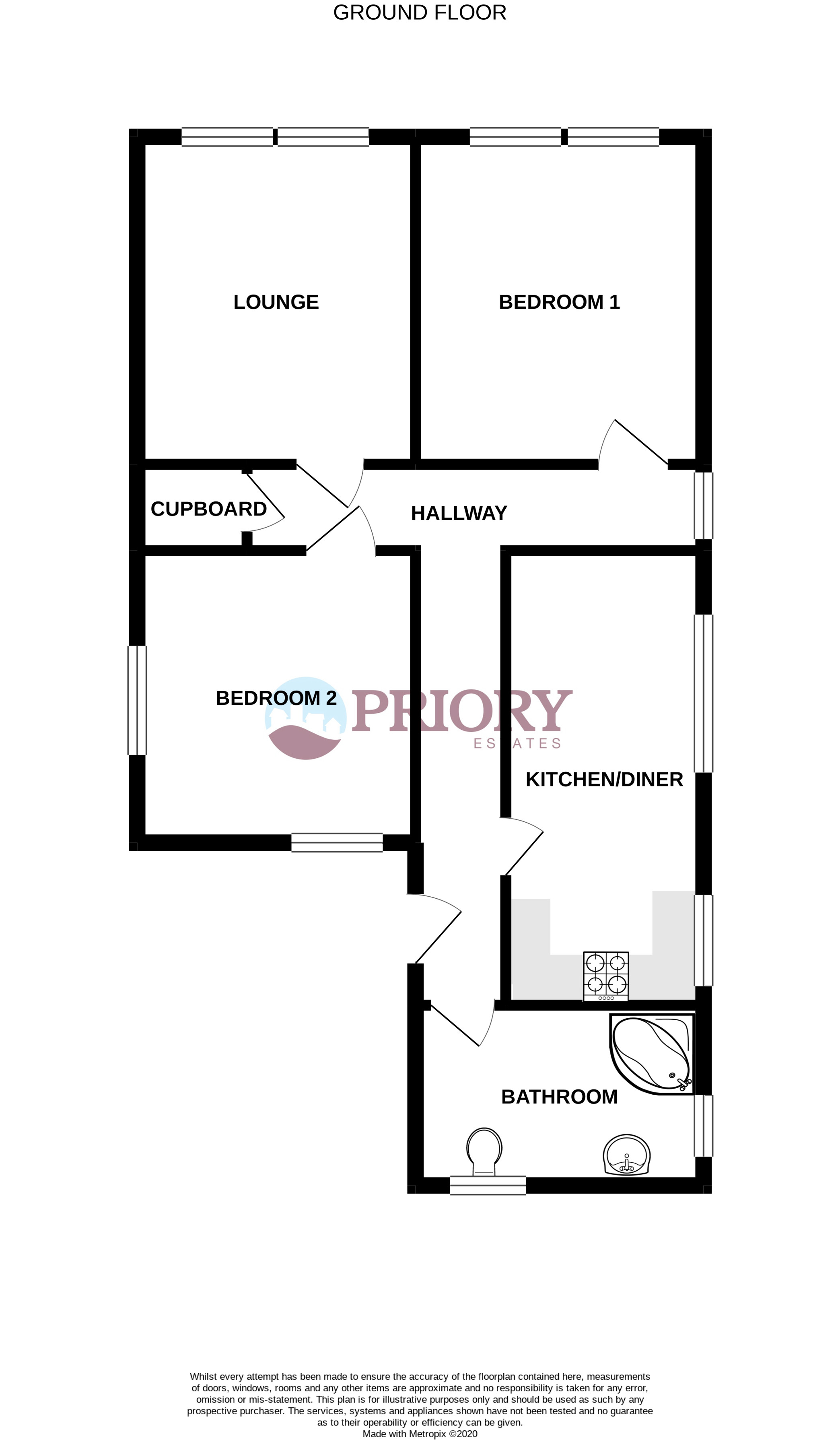 63a, High Street, Walton On The Naze floorplan