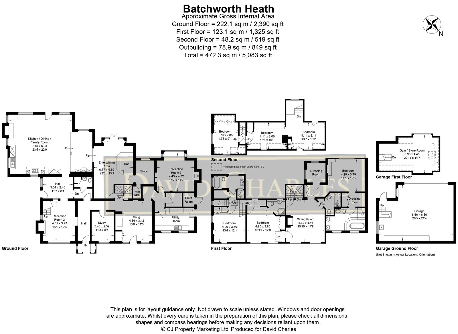 Batchworth Cottage, 7 Batchworth Heath, Rickmansworth floorplan
