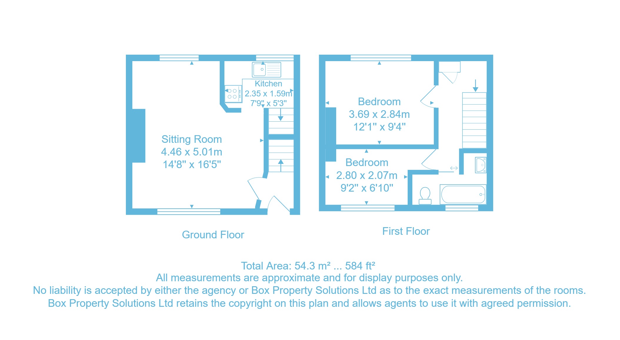 4, South View, Bradford floorplan