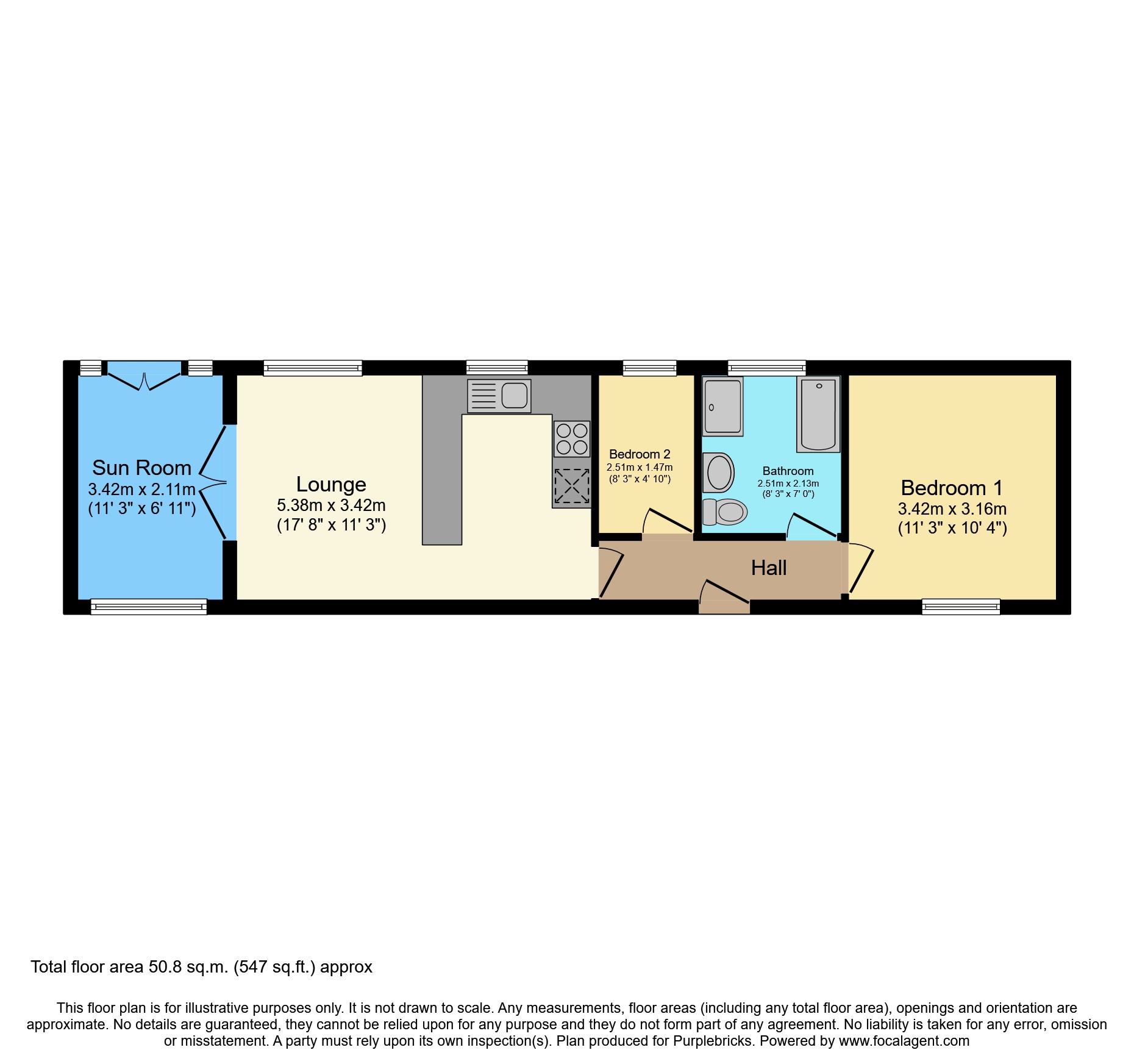 Kinnerley, Oswestry SY10, 2 bedroom mobile/park home for sale