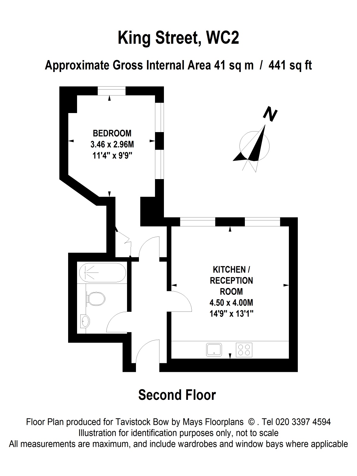 1 Bedrooms Flat to rent in King Street, London WC2E