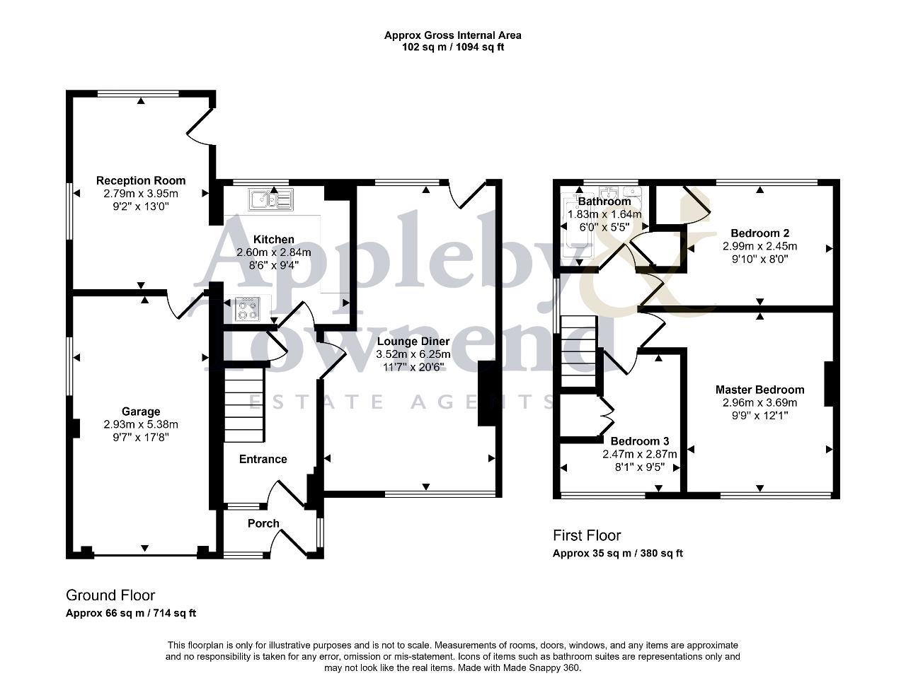 2, Bethel Road, Corsham floorplan