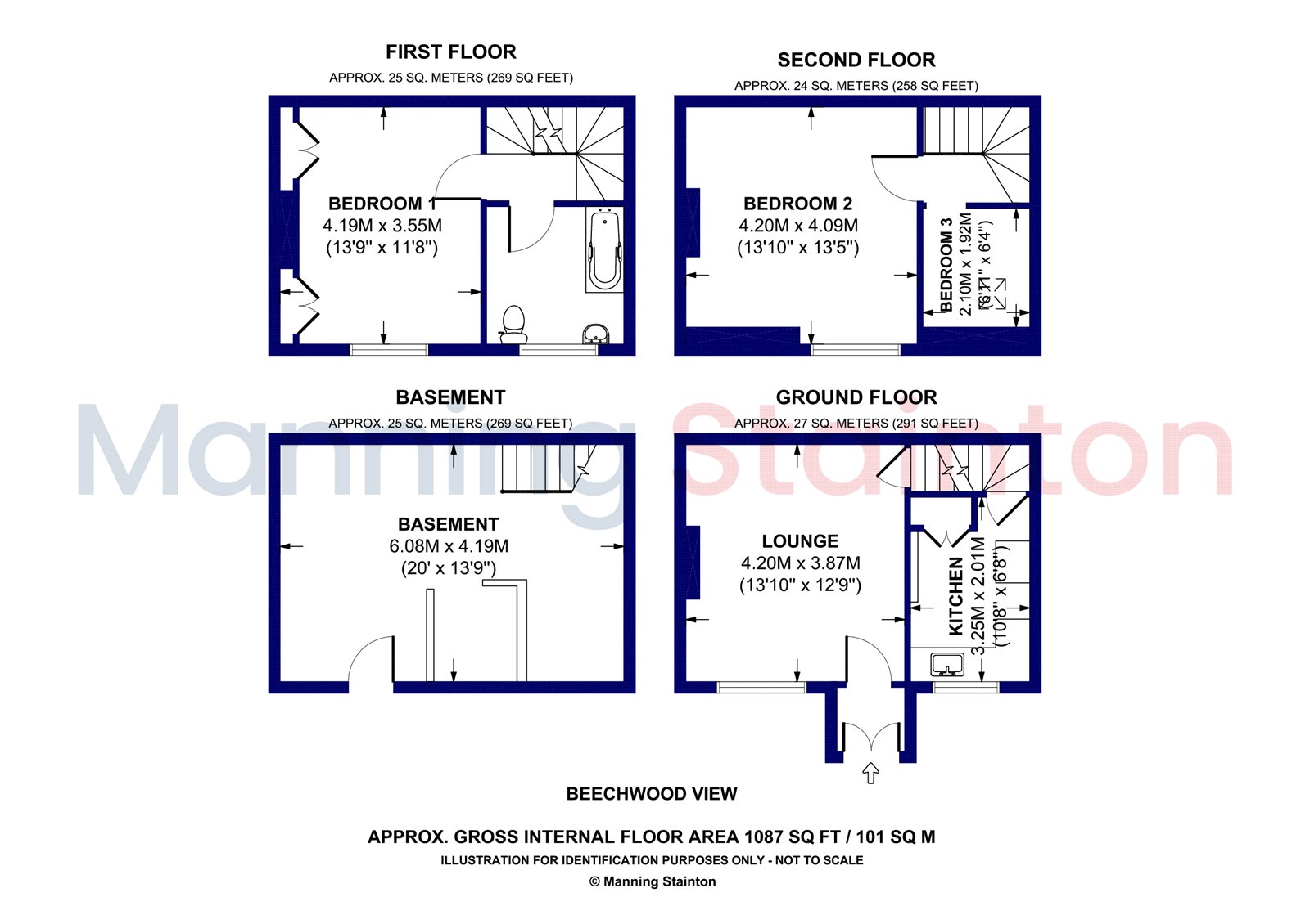 42, Beechwood View, West Yorkshire floorplan