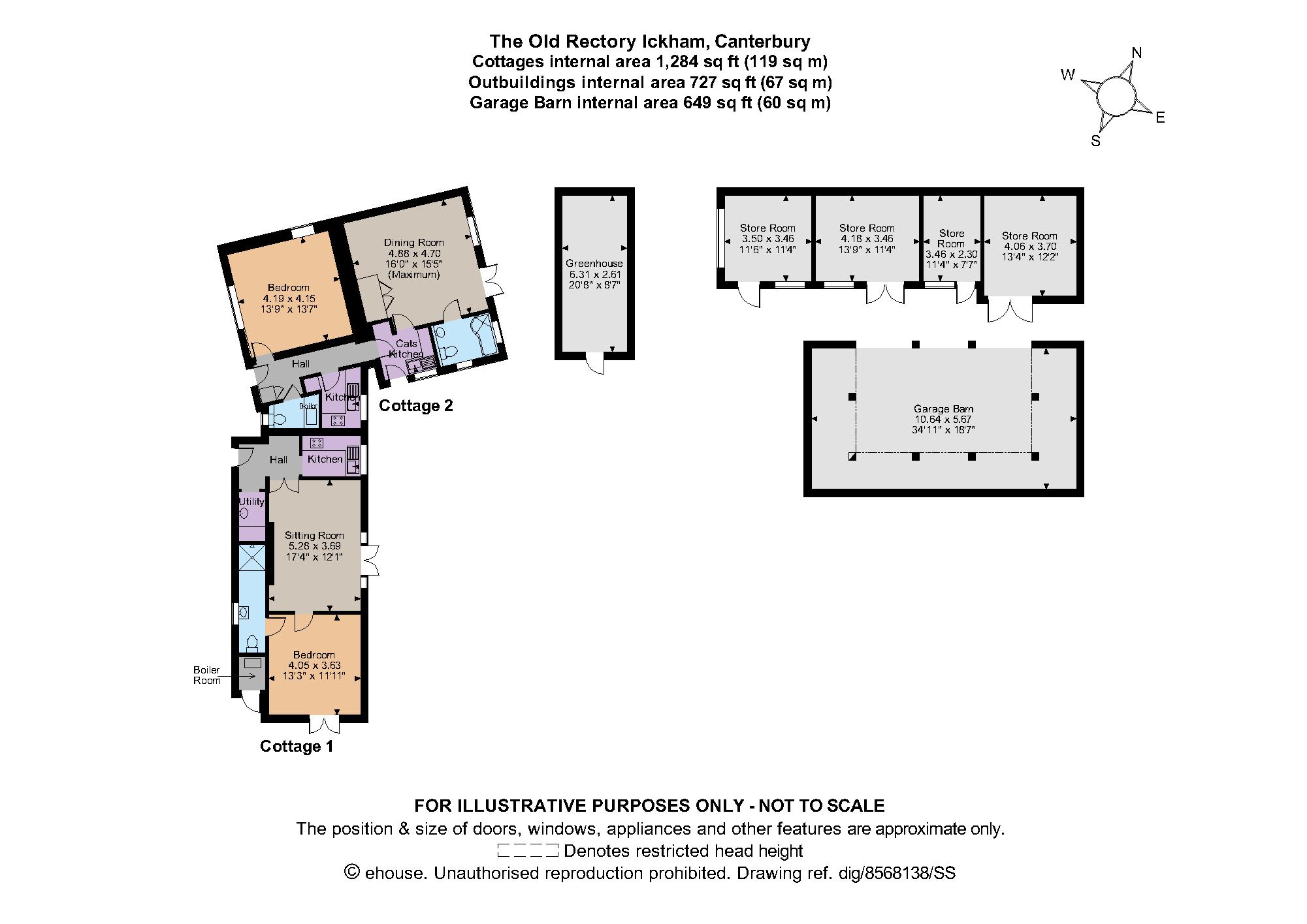 The Street, Ickham, Canterbury, Kent CT3, 5 bedroom detached house for