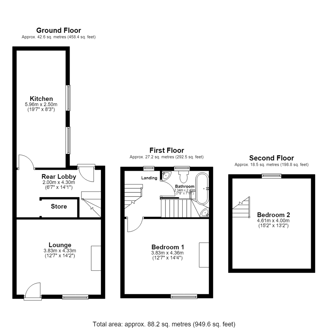 120, Ousegate, Selby floorplan