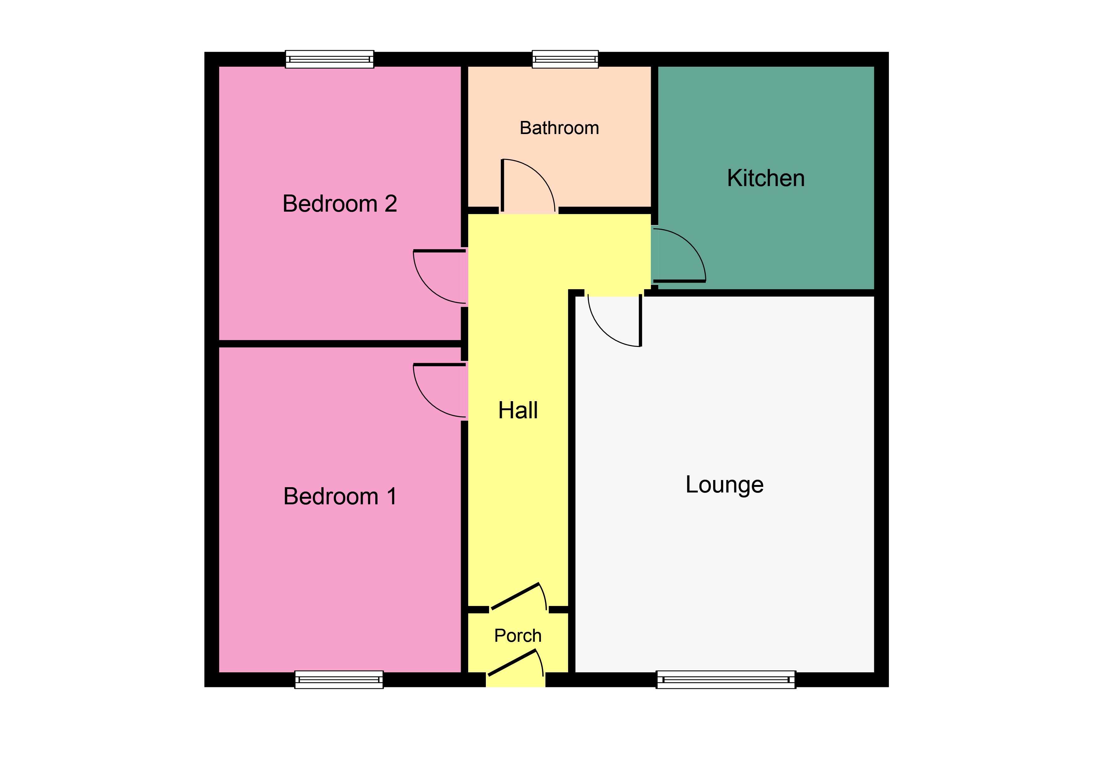 2 Bedrooms Terraced bungalow for sale in South Village, Pumpherston, Livingston EH53