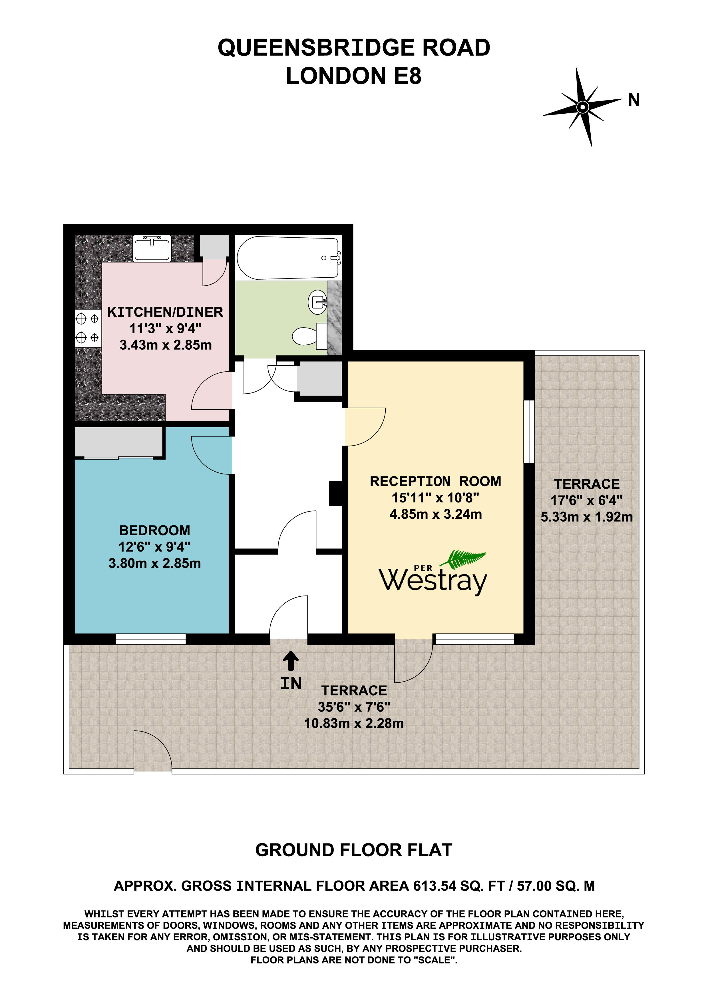 387 Queensbridge Rd, Queensbridge Road, London floorplan