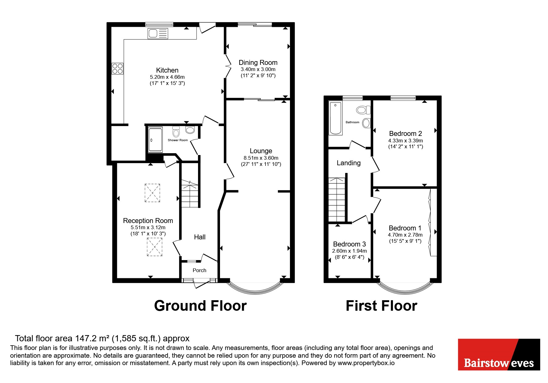 5, Croft Road, London floorplan