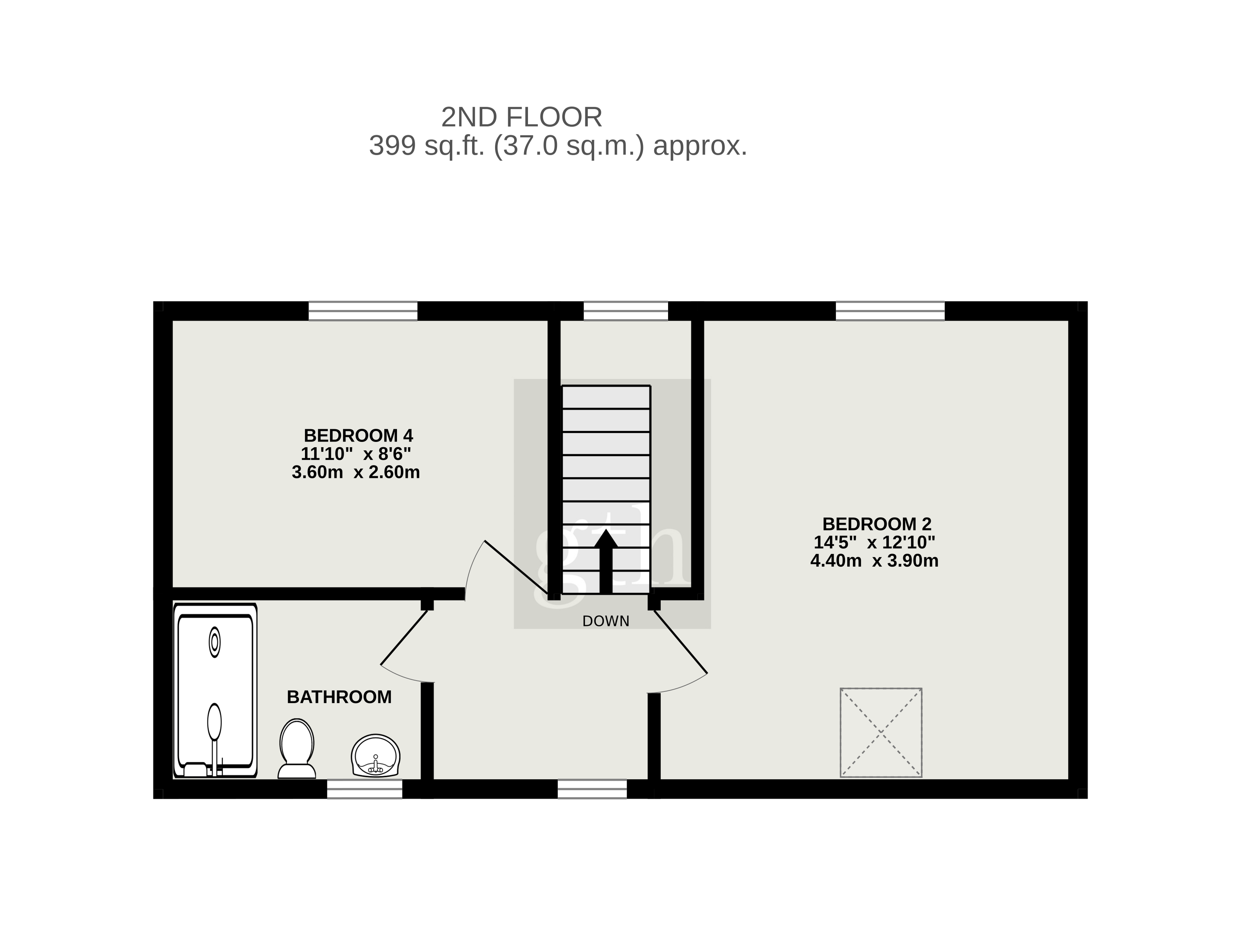 36, Bruford Drive, Taunton floorplan