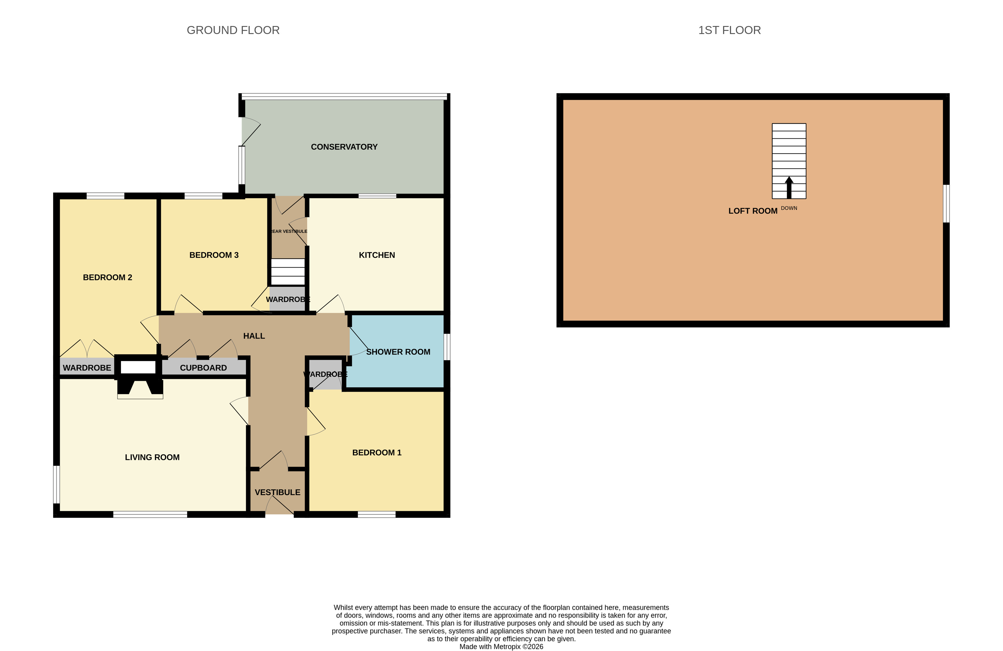 Otago, George Street, Buckie floorplan