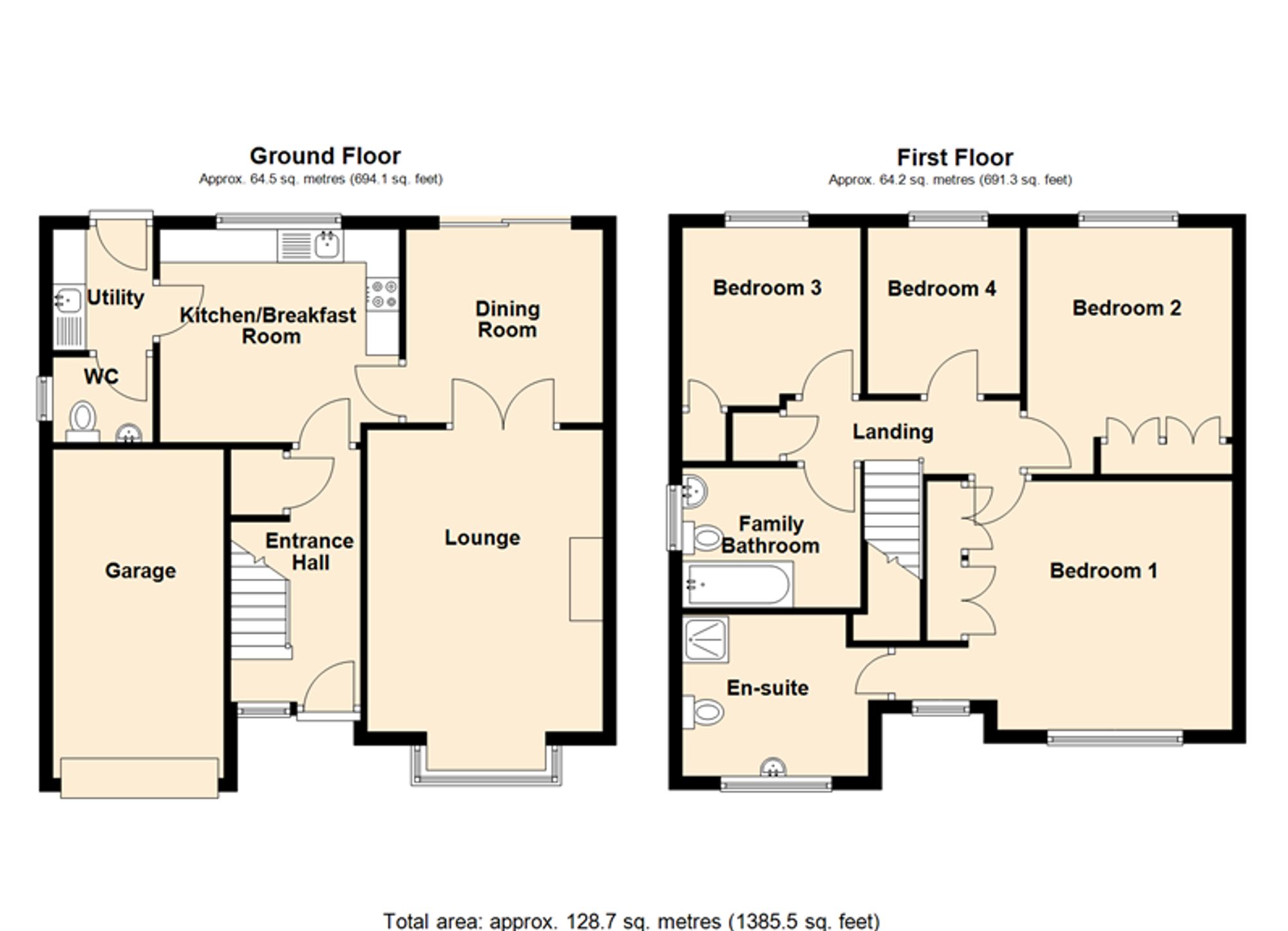 47 Baldwin Avenue, Scunthorpe floorplan