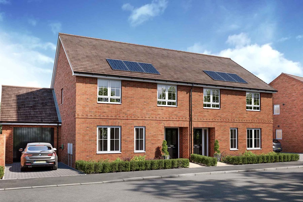 Property 1 of 13. Artist's Impression Of A Typical Bittesford Home