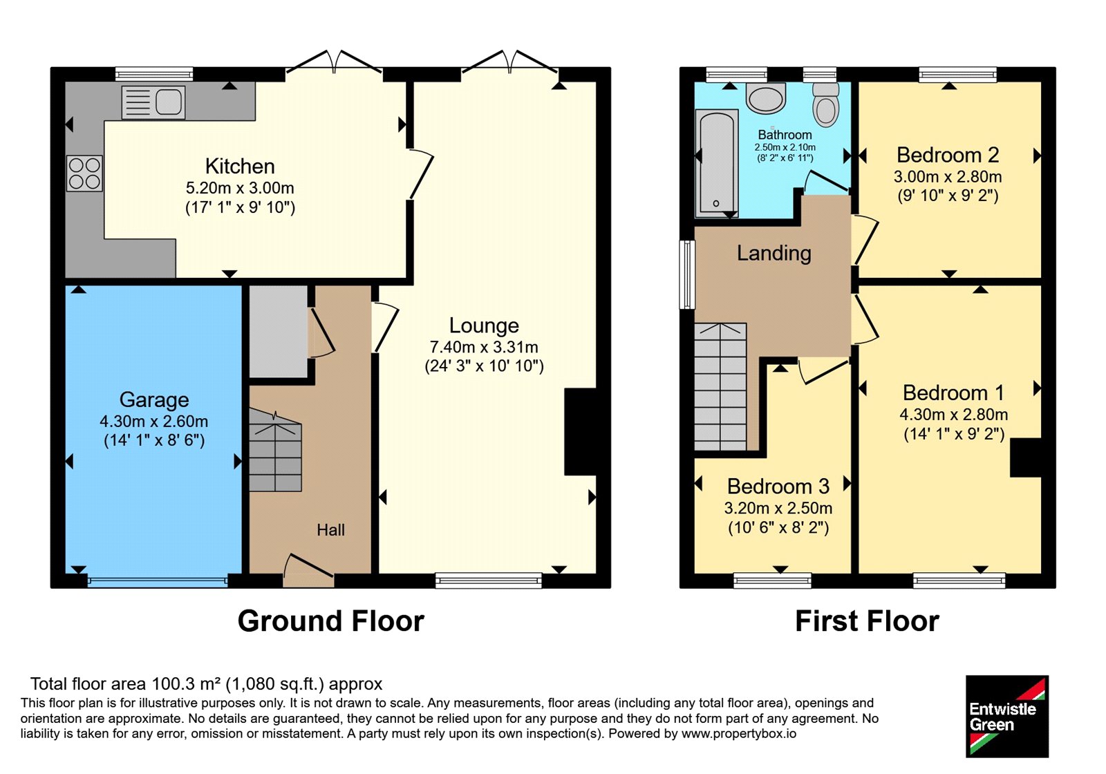2, Trawden Drive, Greater Manchester floorplan