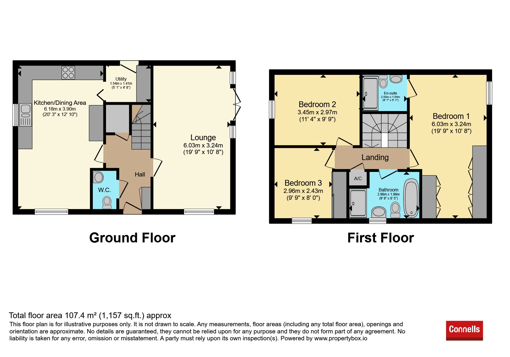 24, Upper Farm Road, Leamington Spa floorplan