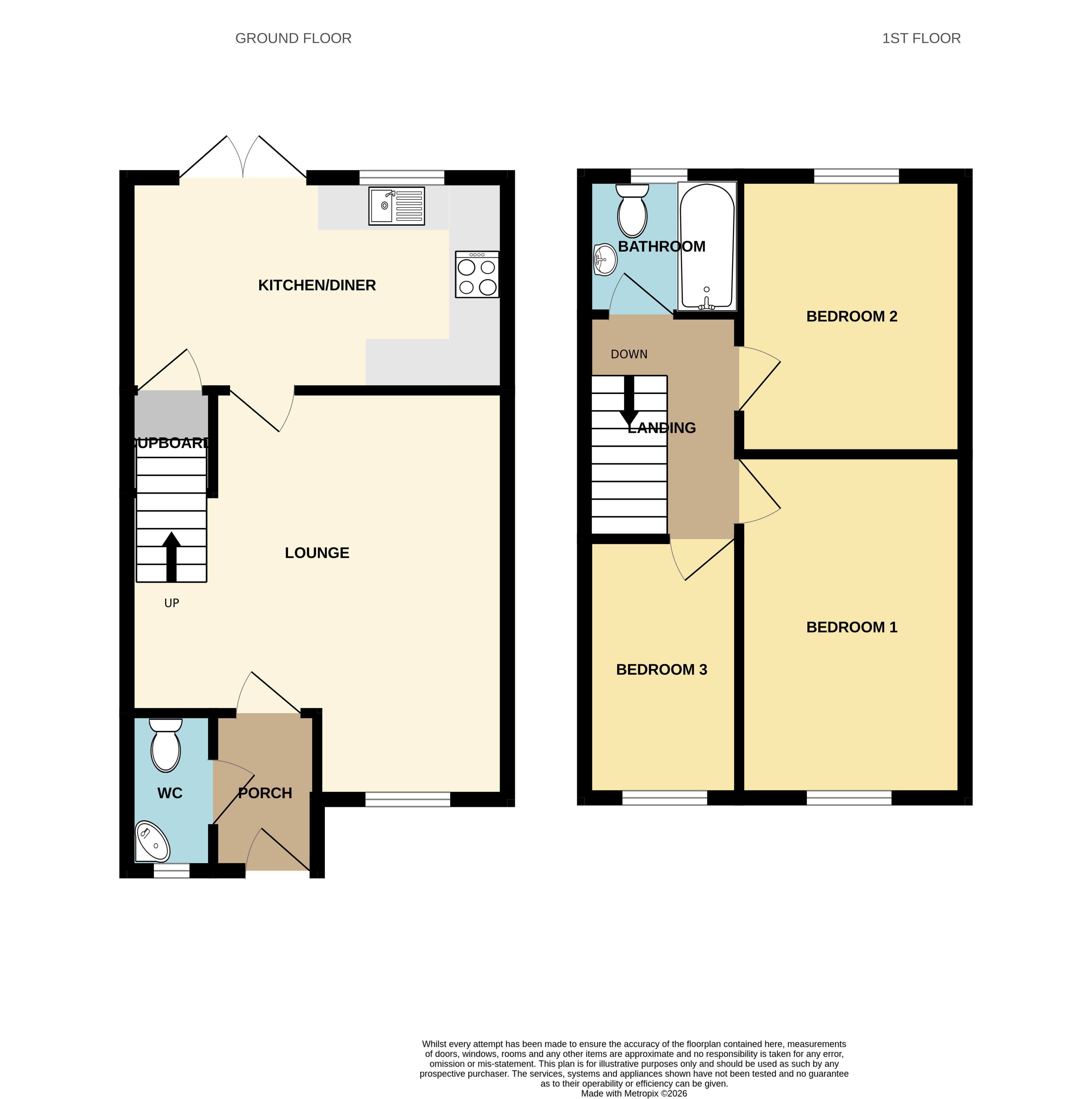 24, Anthony Hill Court, Pentrebach, Merthyr Tydfil floorplan