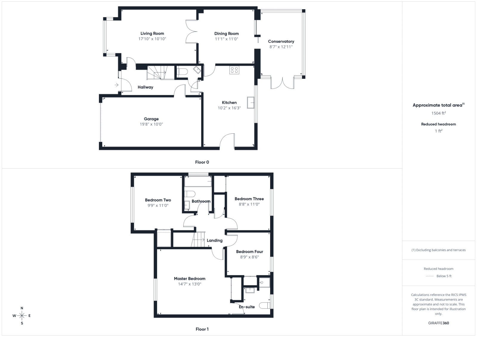 46, Prospect Avenue, Farnborough floorplan