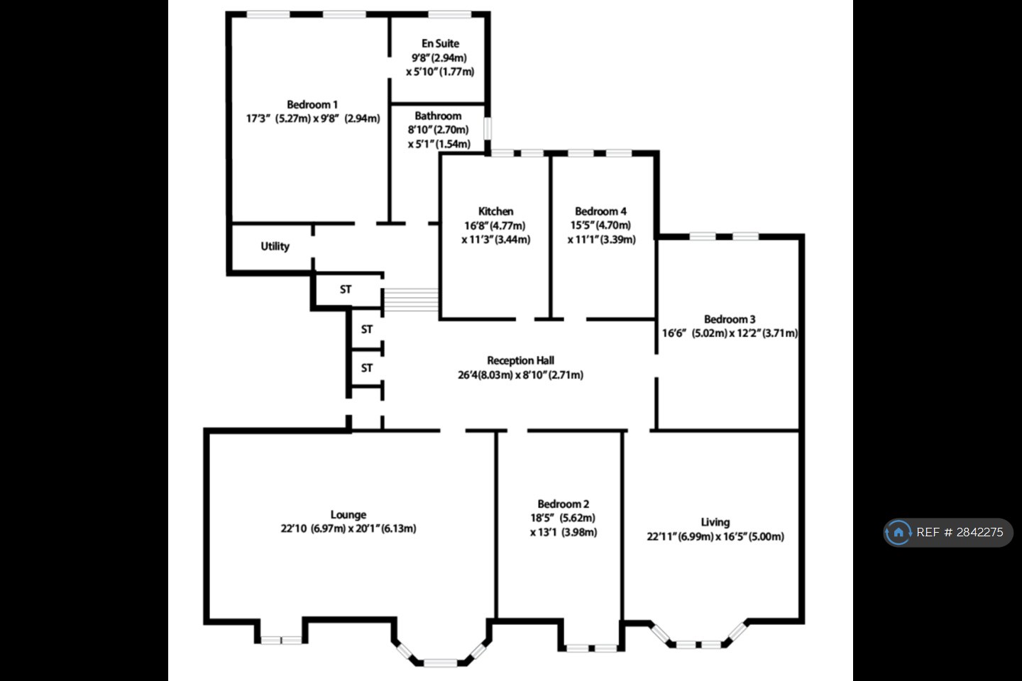 Dowanhill St, Glasgow floorplan