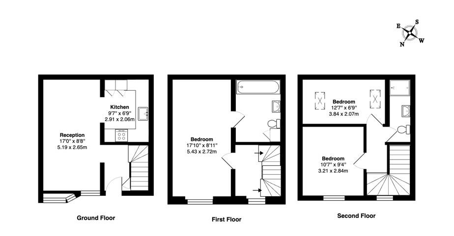 18,, Maple Mews, London floorplan