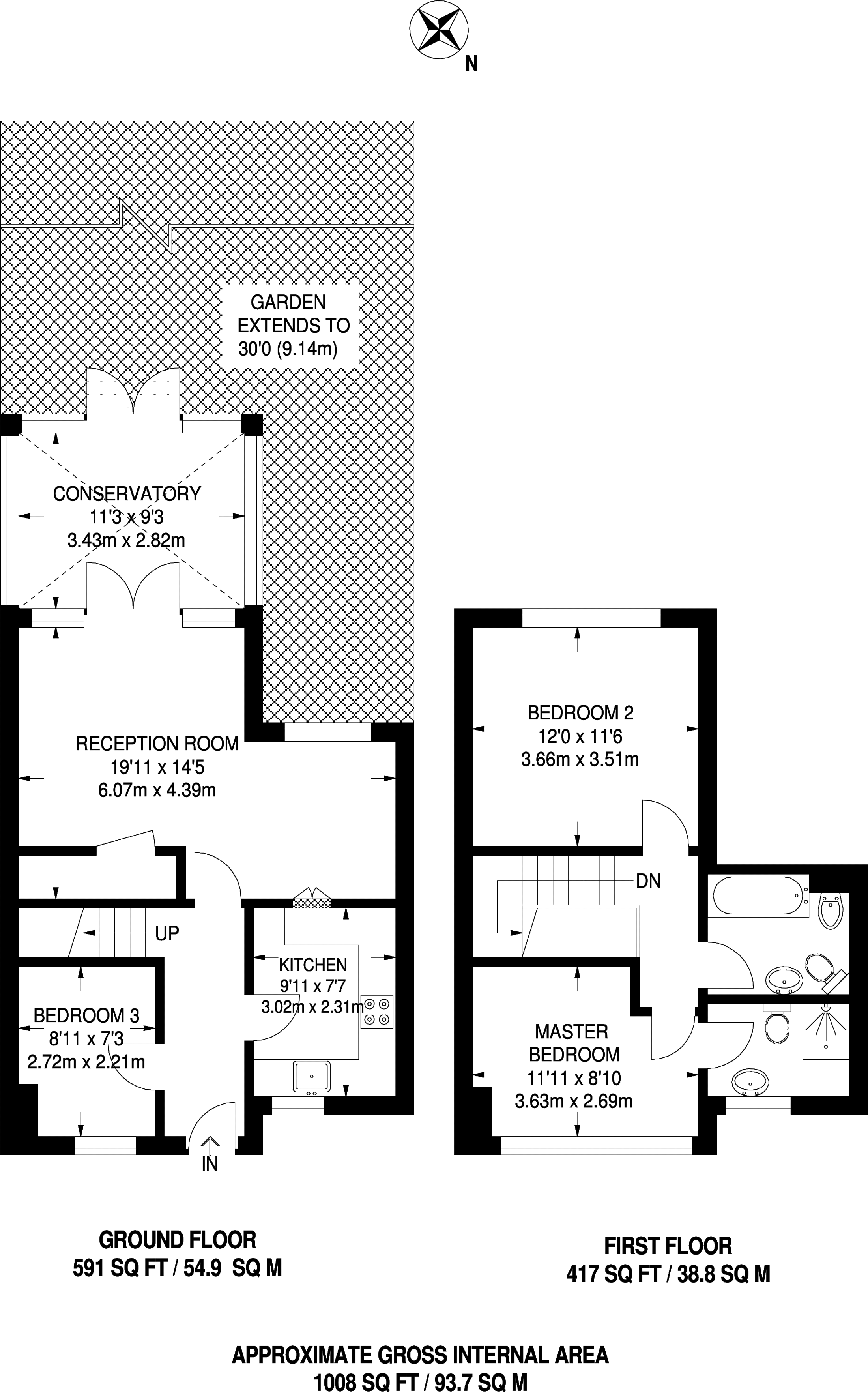 2 Bedrooms Terraced house to rent in Frithwood Avenue, Northwood HA6