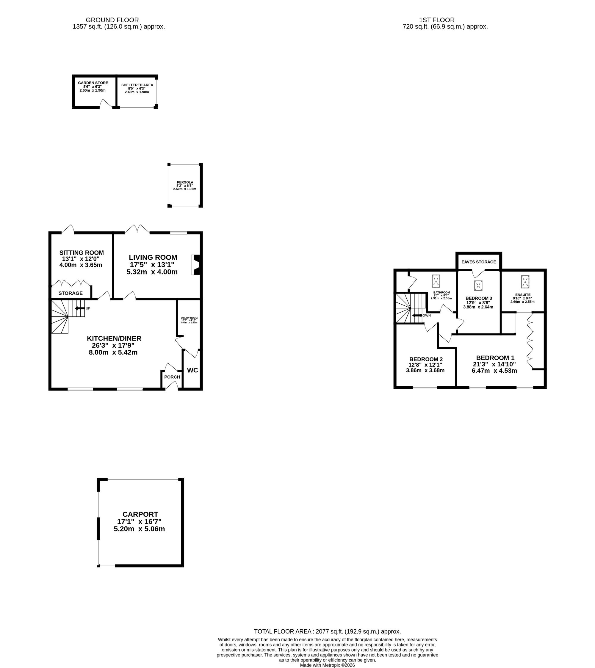 9, Lakesedge, Stone, ST15 floorplan