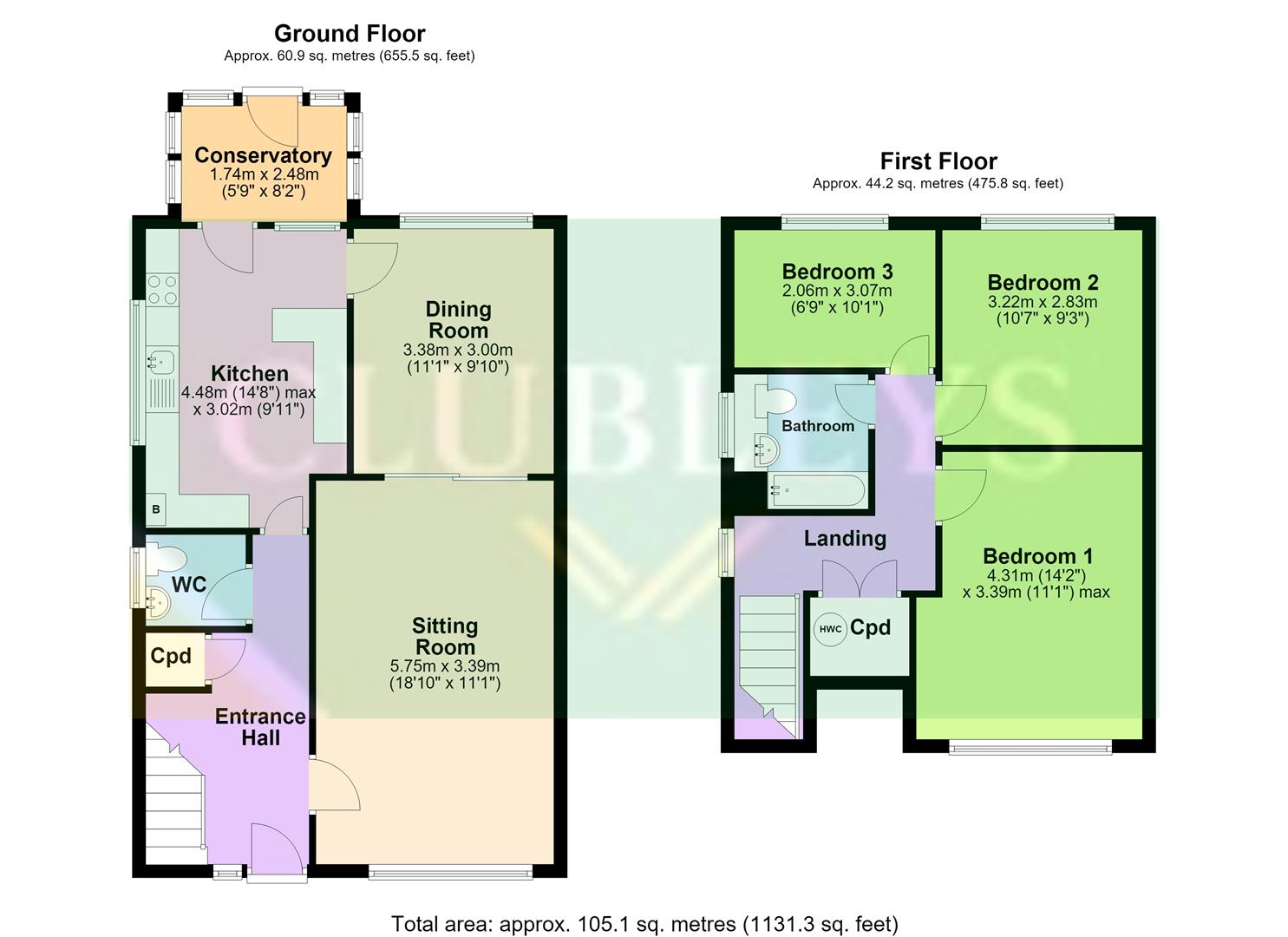 19, Baileywood Lane, Holme-On-Spalding-Moor floorplan