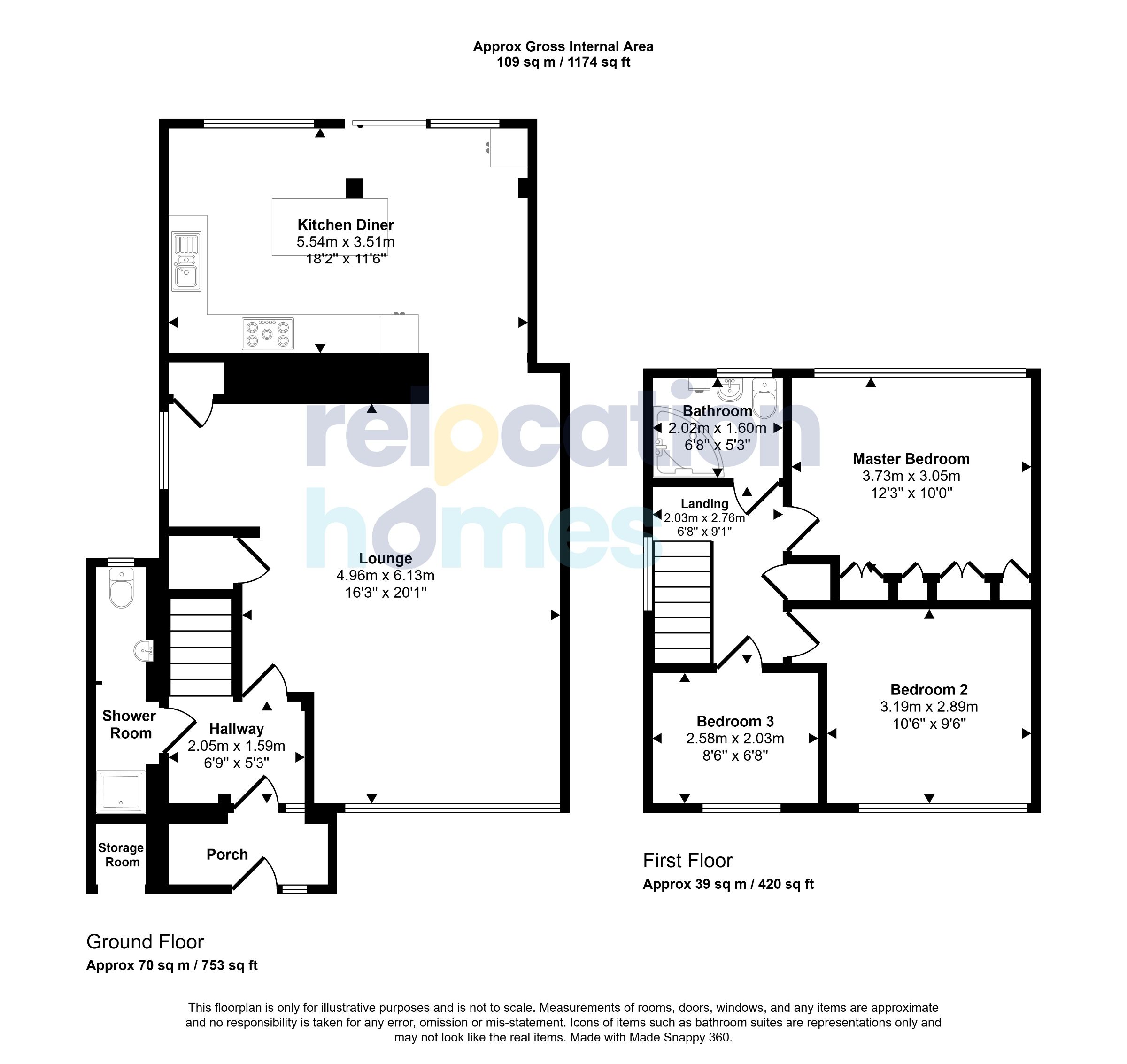 49 Hydefield Close, London floorplan