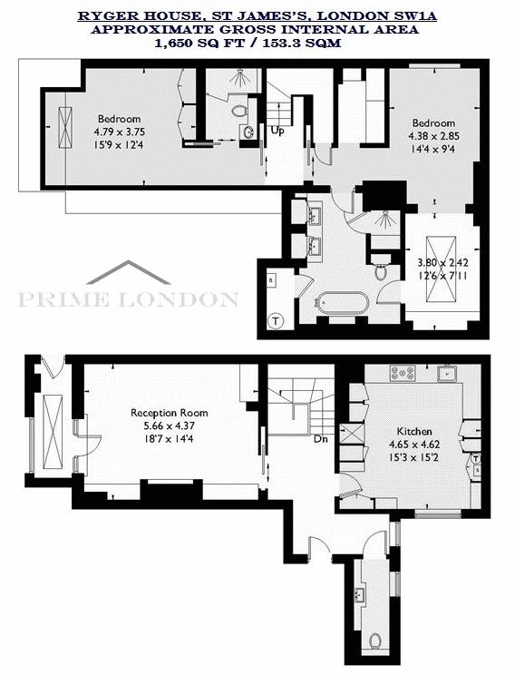 2 Bedrooms Flat to rent in Ryger House, Arlington Street, St James's SW1A