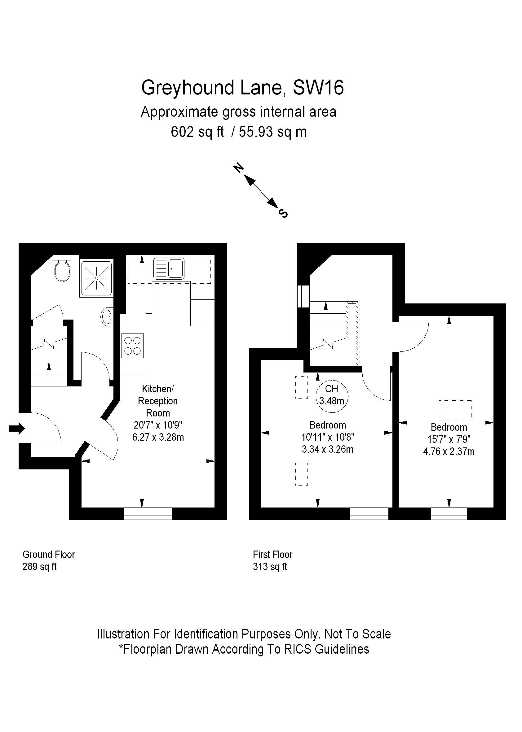 126, Greyhound Lane, Streatham floorplan