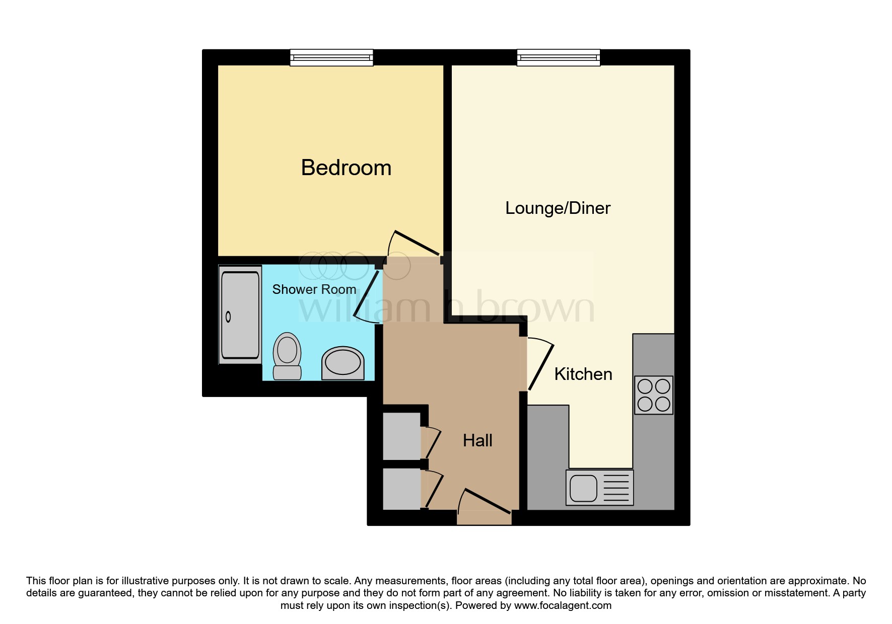 Flat 15, The Maltings, Green Lane, Baldock floorplan